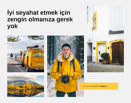 Dünya Maceralarla Dolu - Özelleştirilebilir Profesyonel WordPress Teması