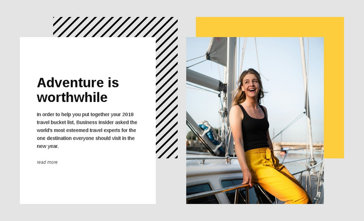 Yacht charter Greece Homepage Design