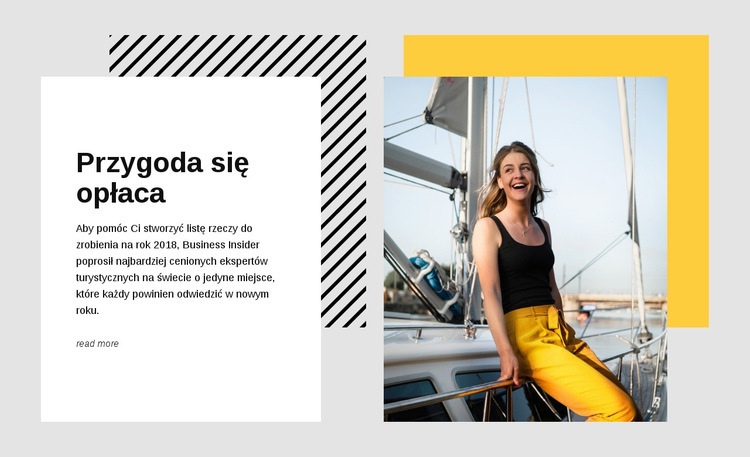 Czarter jachtów Grecja Szablon HTML5