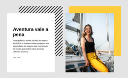 Yacht Charter Grécia - Modelo De Site