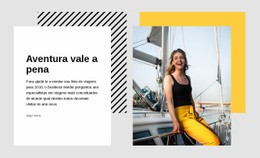 Yacht Charter Grécia - Modelo Criativo Multifuncional De Uma Página