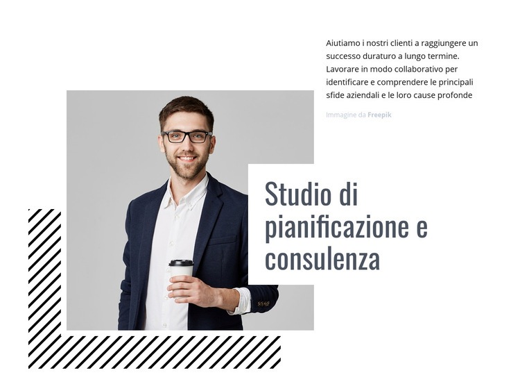 Società di progettazione e consulenza Costruttore di siti web HTML