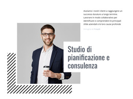 Società Di Progettazione E Consulenza - Pagina Di Destinazione