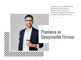 Planlama Ve Danışmanlık Firması - Modern Açılış Sayfası