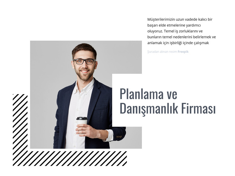 Planlama ve danışmanlık firması WordPress Teması