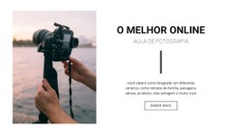 Modelo Multifuncional De Uma Página Para O Melhor Online