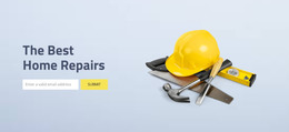 Home Inspection Repairs - Drag & Drop WordPress Theme