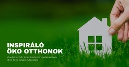 Webdesign Inspiráló Öko Otthonok Számára