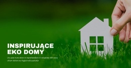Inspirujące Ekologiczne Domy - Nowoczesny Projekt Strony