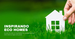 Casas Ecológicas Inspiradoras - Download De Modelo HTML