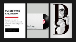 Šablona Návrhu Pro Kreativní Pro Podnikání