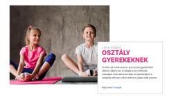 Osztály Gyerekeknek - Ingyenes Webhelytervezés
