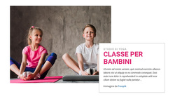 Splendido Tema WordPress Per Classe Per Bambini