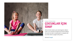 Çocuklar Için Sınıf Için Çarpıcı WordPress Teması