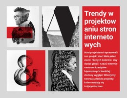 10 Trendów W Projektowaniu Stron Internetowych - Najlepsza Darmowa Makieta