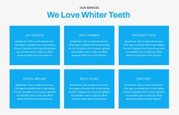 We Love Whiter Teeth - Best CSS Template
