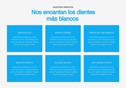 Nos Encantan Los Dientes Más Blancos - Tema De WordPress De Arrastrar Y Soltar