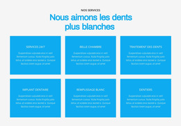 Nous Aimons Les Dents Plus Blanches - Modèle De Site Web À Télécharger Gratuitement