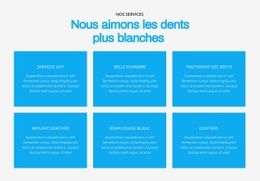 Nous Aimons Les Dents Plus Blanches - Page De Destination Polyvalente