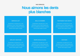 Nous Aimons Les Dents Plus Blanches – Thème WordPress Par Glisser-Déposer