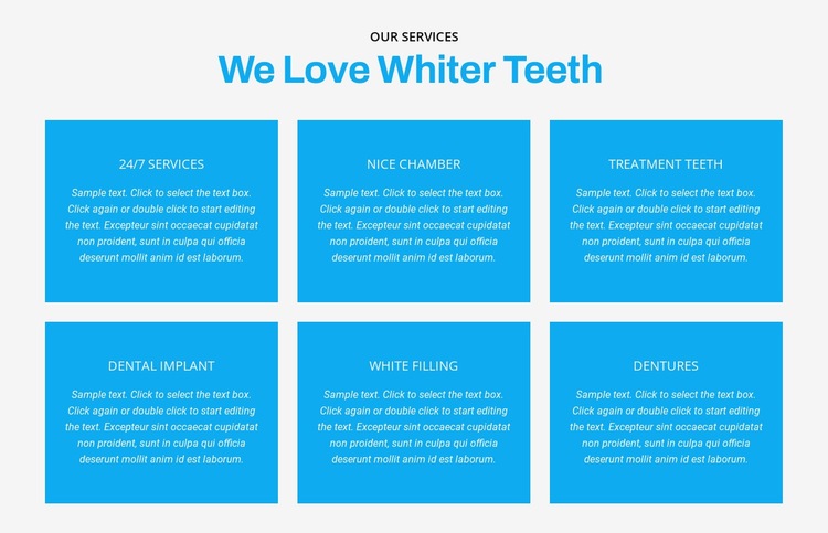 We love whiter teeth  Html Code Example
