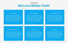 We Love Whiter Teeth - Premium Joomla Template