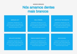 Amamos Dentes Mais Brancos - HTML Website Builder