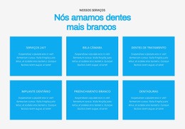 Web Design Incrível Para Amamos Dentes Mais Brancos