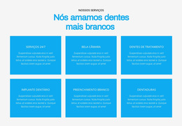 Amamos Dentes Mais Brancos - Download Gratuito Do Modelo De Site