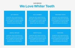 Vi Älskar Vitare Tänder - HTML Website Builder