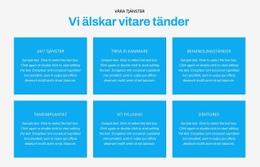 HTML-Design För Vi Älskar Vitare Tänder