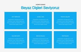 Daha Beyaz Dişleri Seviyoruz - Sürükle Ve Bırak WordPress Teması