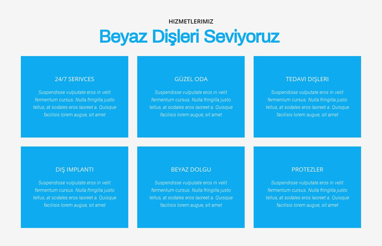 Daha beyaz dişleri seviyoruz WordPress Teması