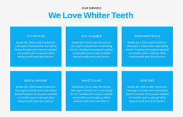 Stunning Web Design For We Love Whiter Teeth