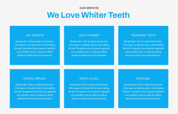 We Love Whiter Teeth