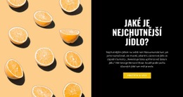 Nejchutnější Jídlo – Kreativní Víceúčelová Šablona