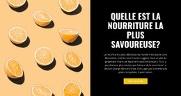 Conception De Sites Web La Nourriture La Plus Délicieuse Pour N'Importe Quel Appareil