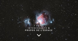 Faits Sur L'Espace - Drag And Drop HTML Builder