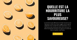 La Nourriture La Plus Délicieuse - Meilleur Modèle HTML5