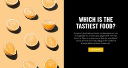 The Most Delicious Food - Custom Html Code