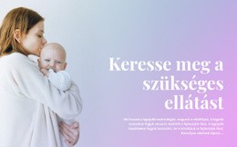 Gondoskodni Az Újszülöttről - Egyedi Webhelytervezés