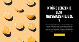 Najsmaczniejsze Jedzenie - Szablon Kreatora Stron Internetowych