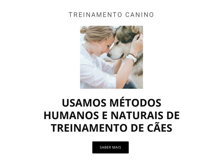 Métodos de treinamento humanos Modelos de construtor de sites