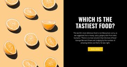 The Most Delicious Food - Easy-To-Use Static Site Generator