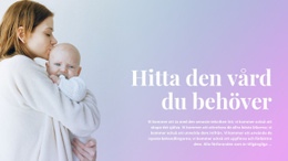 Ta Hand Om Nyfödda - Anpassad Webbdesign