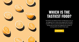 The Most Delicious Food - Creative Multipurpose Template