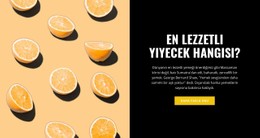 En Lezzetli Yemek E-Ticaret Web Sitesi
