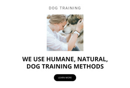 Humane Training Methods - Simple Web Page Design