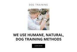 Humane Training Methods WordPress Theme