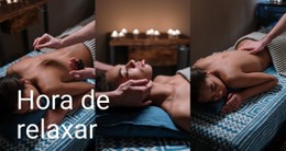 Estúdio De Massagem Modelo Html Básico Com CSS